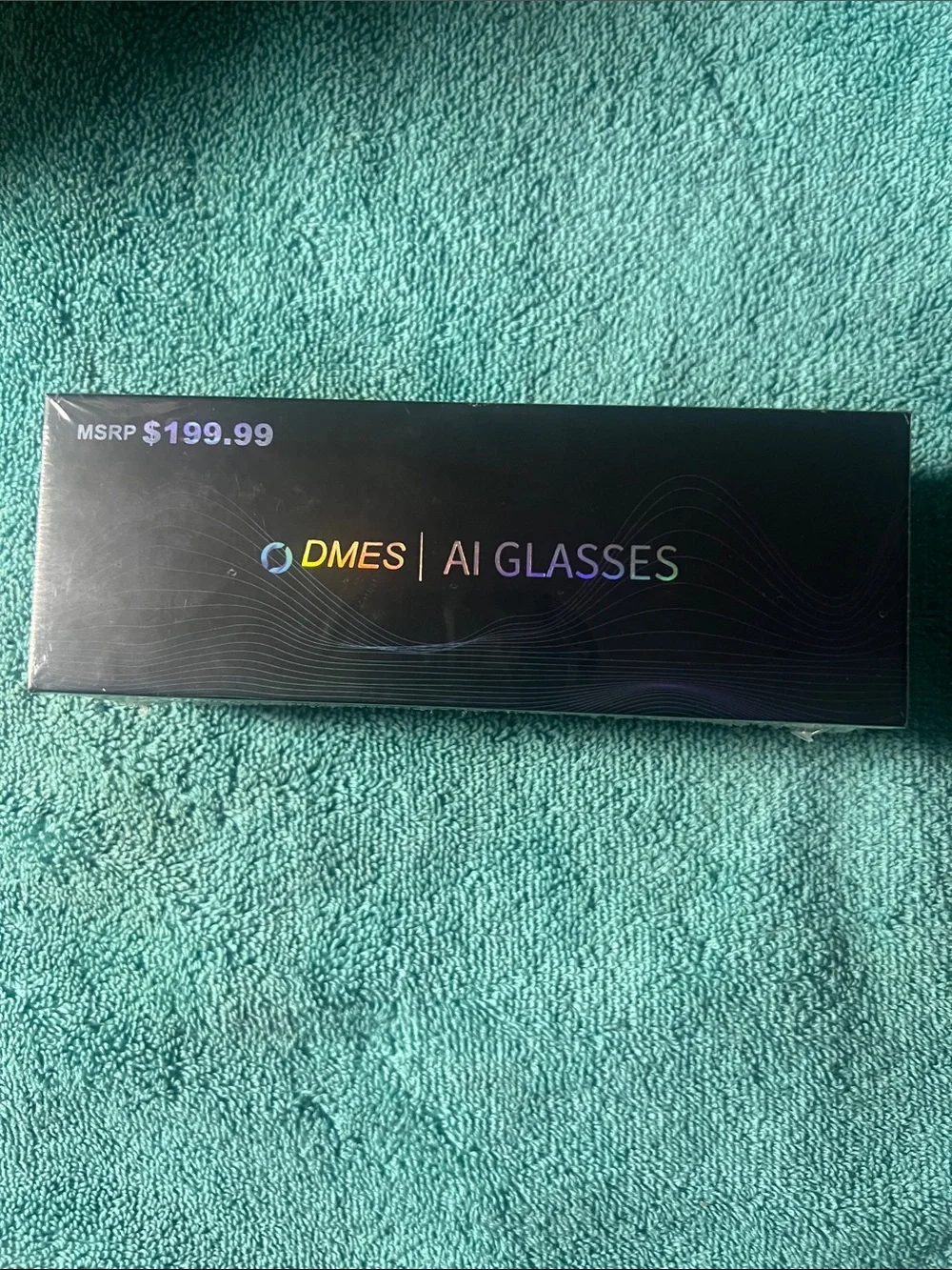 AI Glasses — Black Smart Wearable